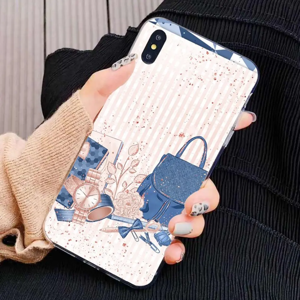 OK First coffee book girl For Xiaomi Mi A1 A2 A3 5X 6X 8 9 9t Lite SE Pro Max Mix 1 2 3 2S Stunning Silicone Phone Case | Мобильные