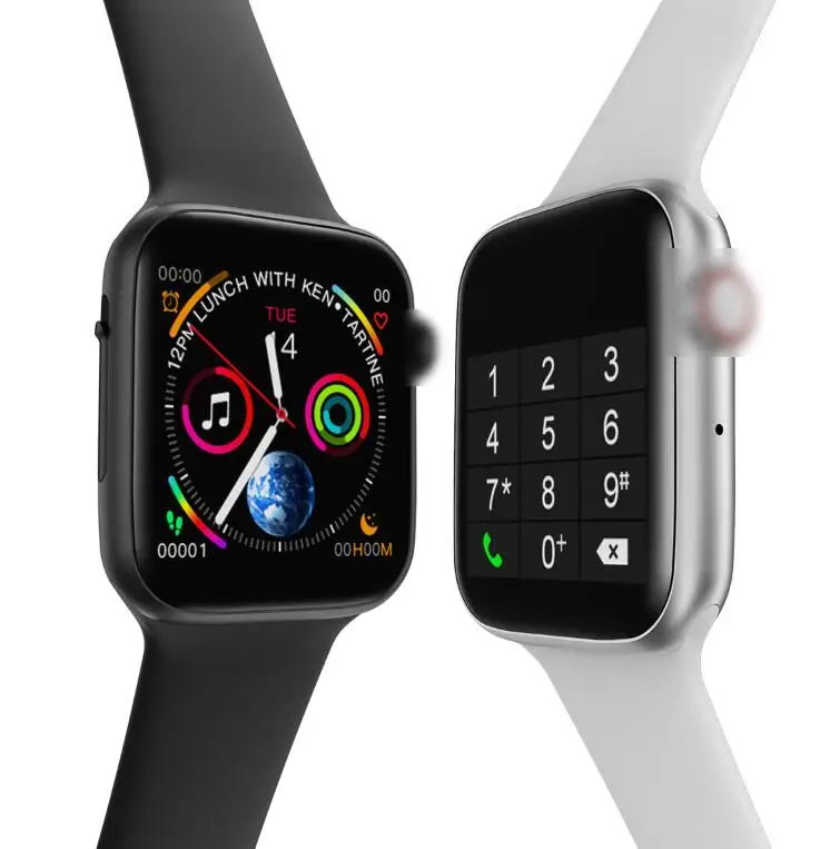 

Bluetooth call smartwatch W34 44MM ECG Heart Rate Monitor smart watches men women for apple iphone huawei xiaomi pk IWO 8 IWO 9