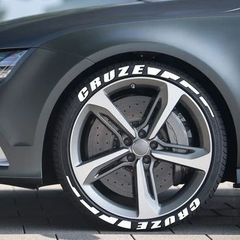 

For Chevrolet Cruze 1.5L 1.4T ECO Premier Sedan FWD LS LTZ 2019 Nuevo 2020 Car Accessories 3D Rubber Letters Car Tyre Stickers