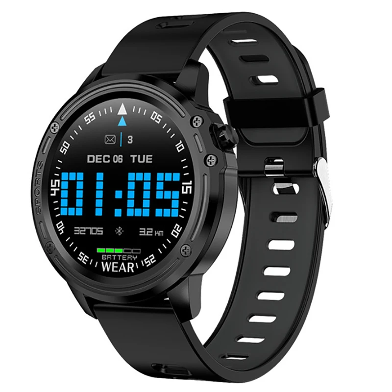 L8 Smart Watch Men Ip68 Waterproof Mode Smart Watch with Ecg Ppg Blood Pressure Heart Rate Sports Fitness Watches
