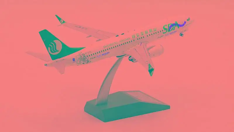 Inflight Шаньдун авиалинии Боинг 737 Макс 8 B-1275 1/200 литье под давлением модель самолета