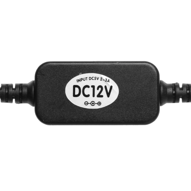 USB 5V To DC 12V 5.5x2.1mm Step Up Cable Power Boost Line For Router LED Strip