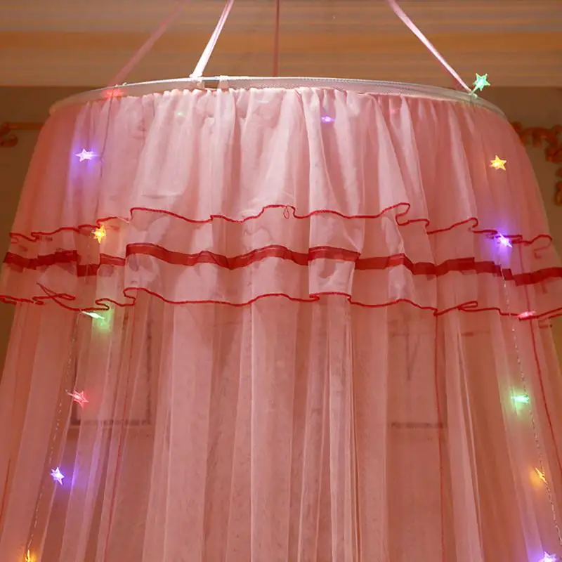 Элегантный купол москитная сетка антимоскитная принцесса декор для двойной противомоскитная для кровати навес от насекомых балдахин Q1