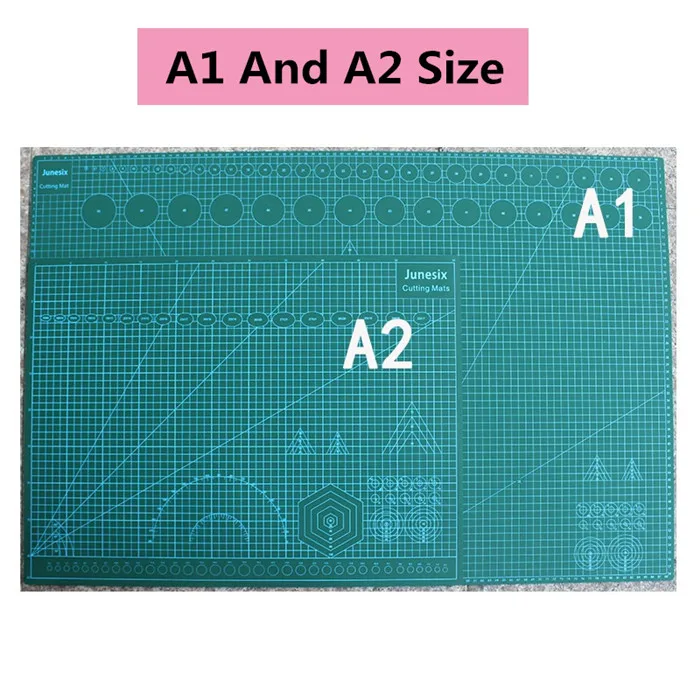 Коврики для резки A1 A2 A3 A4 сетка двухсторонняя пластина Дизайн гравировка модель опосредованная нож масштаб резки картона школьные офисные принадлежности