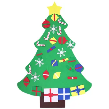 

Felt Christmas Tree Christmas Decoration Pendant Children'S Handmade Diy Puzzle Three-Dimensional Christmas Tree