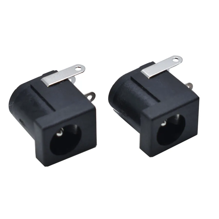 Presa Jack Alimentazione DC 5.5mm X 2.1mm Verticale Per Montaggio PCB - Nuovo Generico
