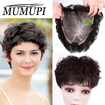 

hair extension wigs for women short Toupee Topper men Hairpieces wigs fake false for Women's men's MUMUPI