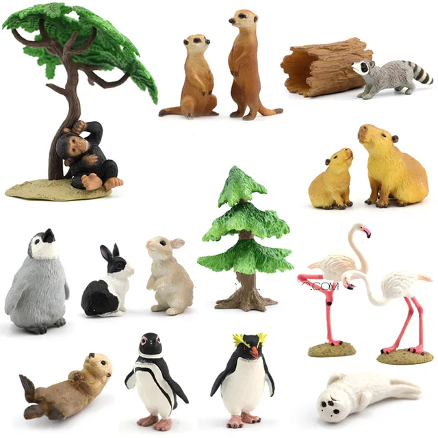 Original Japan Rement Animal Capybara Model Collectible Figurine Figure Toy Kids Gift 4