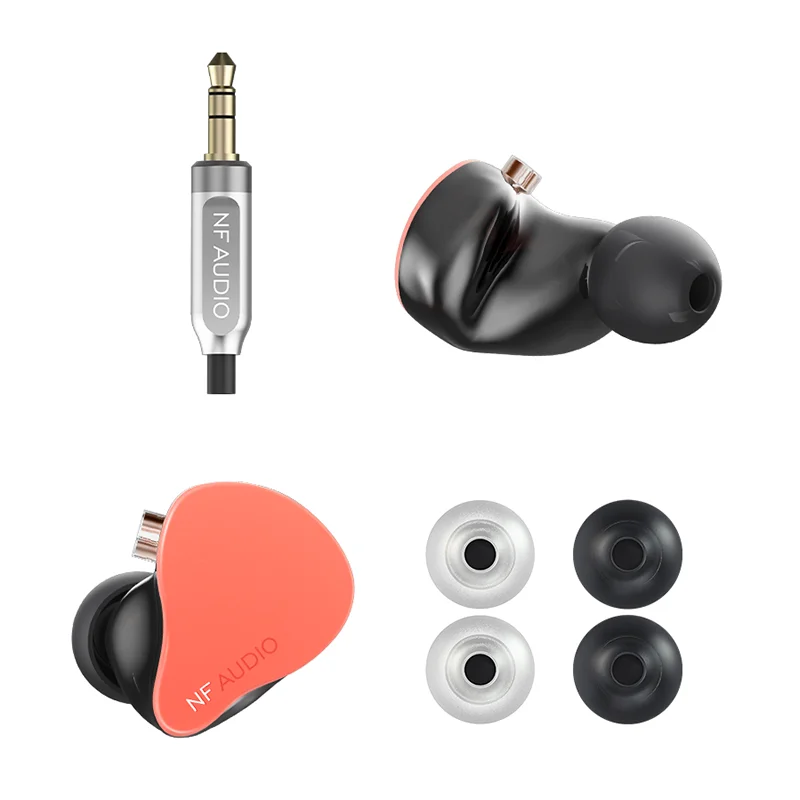 NFAudio NF2u сбалансированные арматурные наушники проводные Hi-Fi наушники мониторы