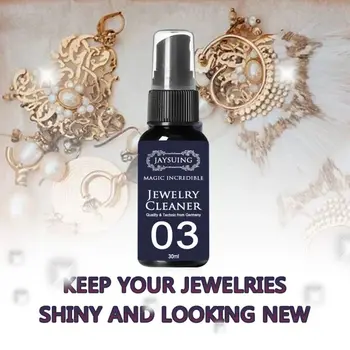 

30ml 50ml ConcentrateJewelry Cleaner Anti-Tarnish Quick Jewellery Cleaning Spray