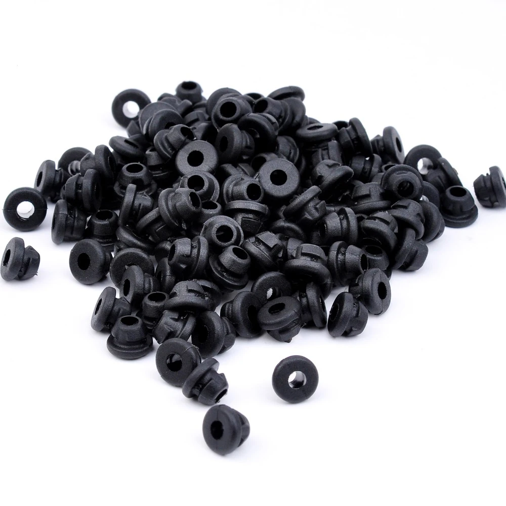 

100 pcs Rubber Grommets Nipples For Tattoo Machine Needles Armature Bar