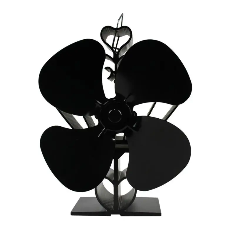 

Neat853 Silent Fuel Saving Fireplace Fan Overheat Protection Heat Powered Stove