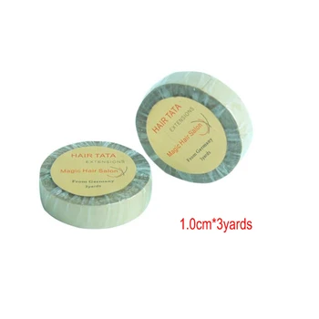 

3 yards 1.0cm TATA hair extension tape Double side adhesive tape hair extension support tape for tape hair width