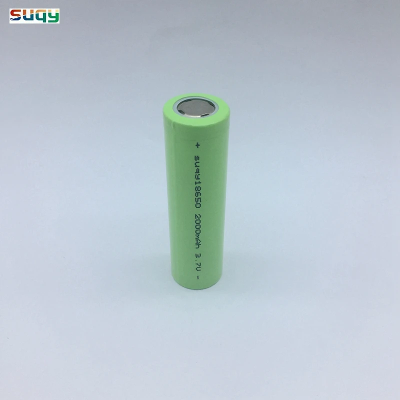 Suqy 100% Новый оригинальный внешний аккумулятор 18650 литий ионный 3 7 в 2000 мАч с