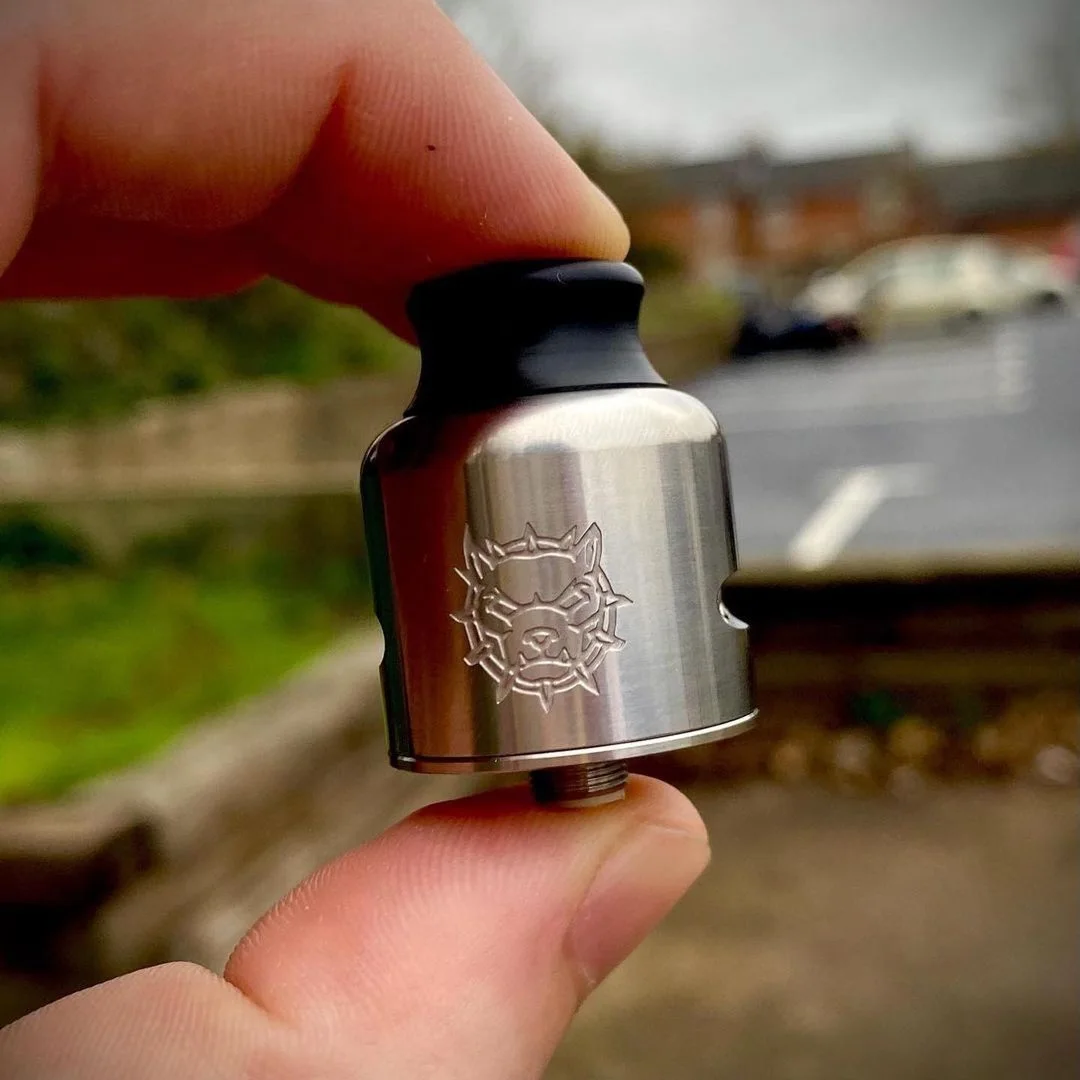 Оригинальный Новый атомайзер Go Pro Mongrel RDA 1 5 мл BF 510 контактный бак Dual Post Build Deck Vape