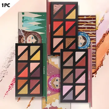 

12 Colors Eyeshadow Matte Earth Color Pumpkin Lazy Girl Net red Nude Makeup Marango Matryoshka Eyeshadow