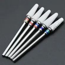 Керамическая фреза для маникюра, сверло для ногтей, оборудование для маникюра, удаление лака для ногтей, аксессуары для педикюра, инструменты