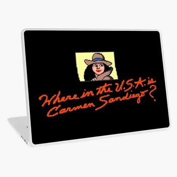 

Where in the USA is Carmen Sandiego laptop sticker skin for MacBook HP Acer Dell ASUS Lenovo
