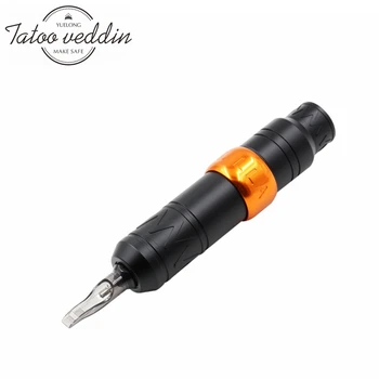 

1PCS EMALLA Gold Cartridge Machine Pen Rotary Tattoo Machines Pen best Motor with Tattoo Power Line Needles Liner Shader Supply