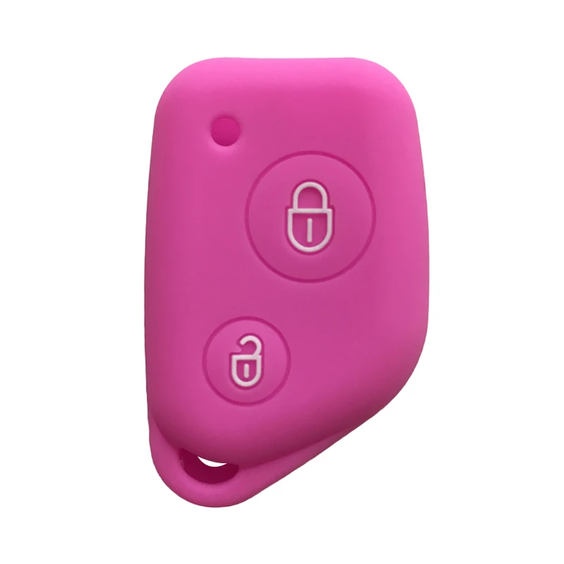 Key Cover Case for Peugeot 406 306 205 206 405 106 Citroen Berlingo Xsara Picasso Saxo 2 Button Silicone Car Holder key case cover,key case