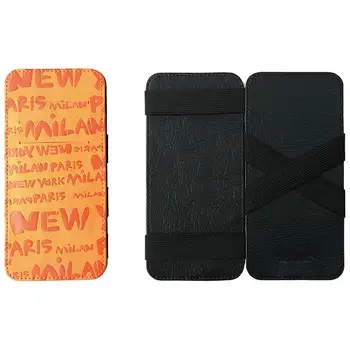 

Unisex Letter Print Faux Leather Money Cash Clip Wallet ID Credit Card Holder Fashion Solid Men's Thin Bifold Money Clip Wallet