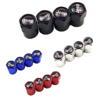 

2021 Cap Case Car Styling Auto Emblem Metal for Jeep Wrangler Accessories Car Styling Car Wheel Hub Aluminum