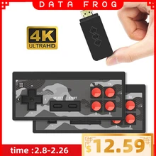 Данных лягушка 4K HD видео игровая консоль встроенный 568 Футболки с принтами на тему классических игр мини чехол для телефона в виде ретро-игр...