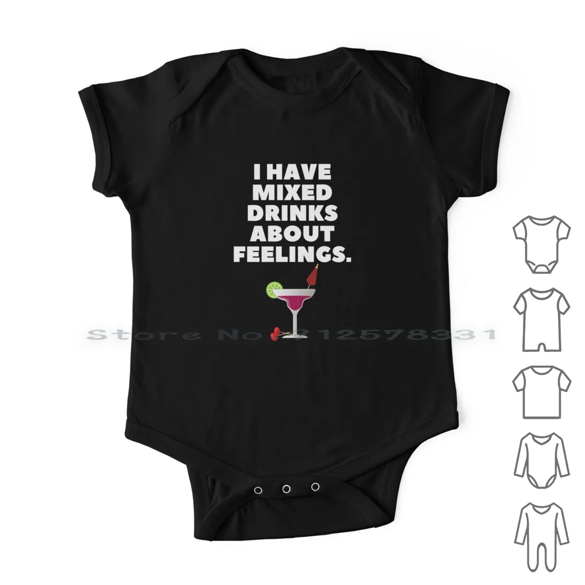 

Funny Quote I Have Mixed Drinks About Feelings Newborn Baby Clothes Rompers Cotton Jumpsuits Funny Quote Mixed Drinks About