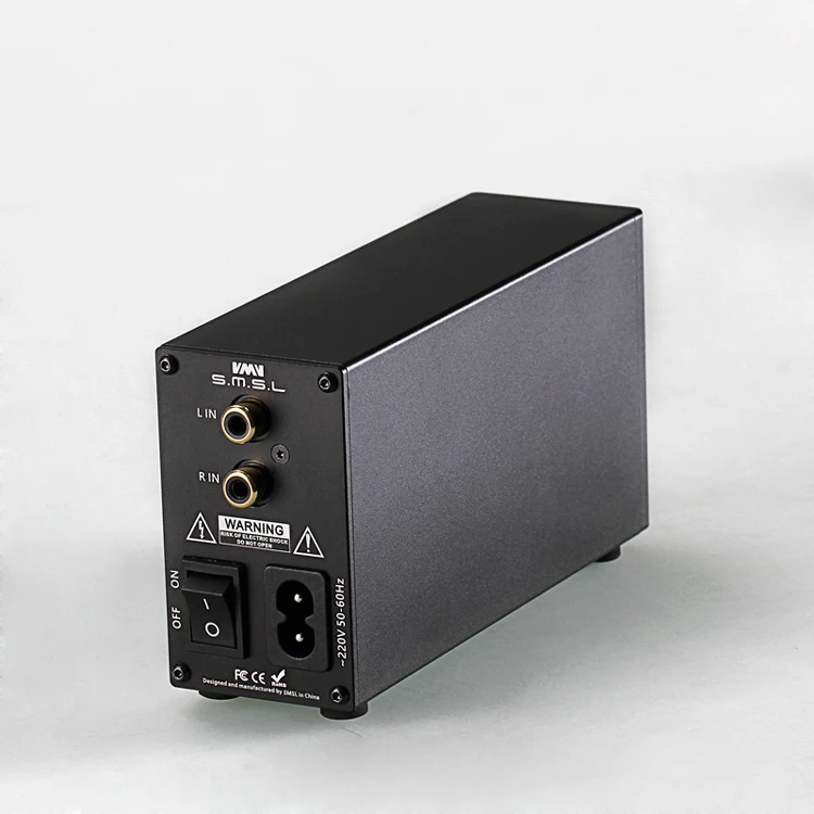 SMSL SAP 1 Mini Portable Desktop Headphones Amplifier 110V 220V PC MP3 6 5mm Output Interface with 6 5mm to 3 5mm Interface