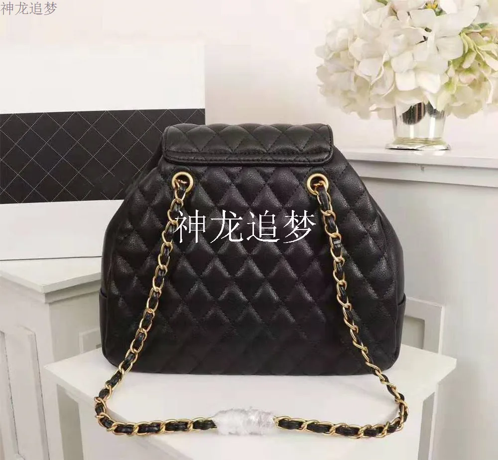 

Large capacity ladies shoulder bag fashion design ladies messenger bag high quality caviar leather ladies bag new style handbag