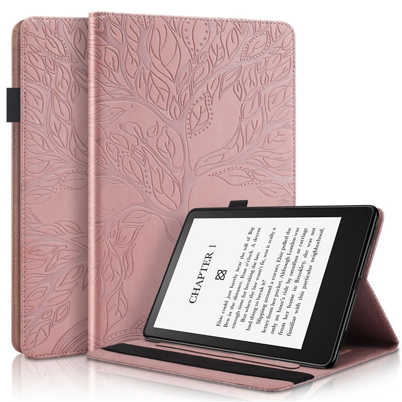 ⚡ Różowe Etui Origami Kindle Paperwhite 4 z rysikiem Różowy ⚡ Sklep   ⚡