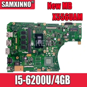 

X556UA motherboard for ASUS X556U X556UJ X556UV X556UA X556UQ X556UAM laptop motherboard I5-6200U Test original motherboard