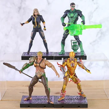 

DC Injustice 2 Green Lantern Reverse Flash Aquaman Black Canary Action Figure Toy Doll Christmas Birthday Gift
