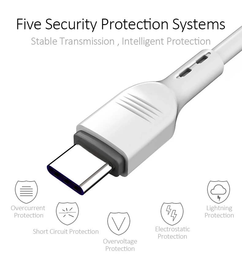 5А usb type C кабель для huawei mate 20 Pro P20 Lite Supercharge USB C кабель для быстрой зарядки type-C кабель для huawei P30 Pro