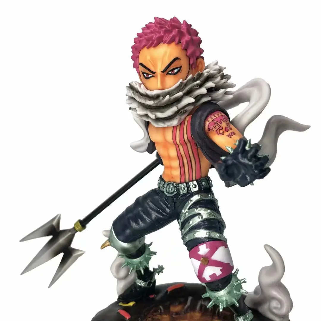 One Piece Donuts Card II Battle Scene Kata Library Chestnut Dessert Three Star Decoration Garage Kit