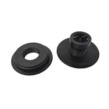2021 새로운 블랙 메탈 M12 ~ C/CS 마운트 보드 렌즈 컨버터 어댑터 링, AHD CCD TVI CVI 박스 카메라 지원 액세서리