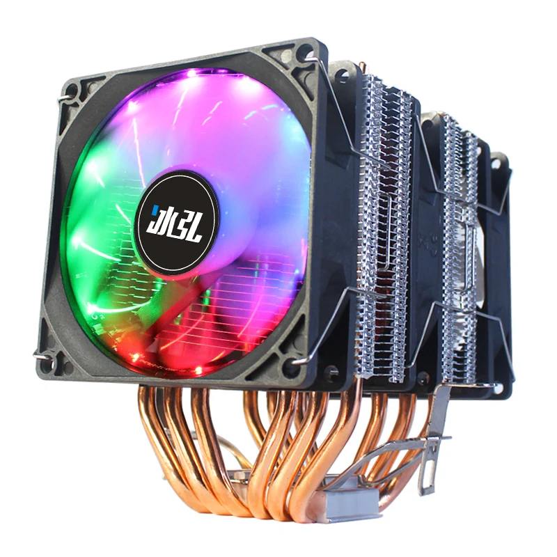 Fan 12v Cpu-Cooler Heat-Sink Copper-Tube 1356 1151 Am3 90mm 1366 Intel 1156 Am4 1150