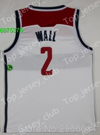 A+++ Качественная мужская футболка для взрослых#2 John Wall 3 Bradley Beal - Цвет: for men