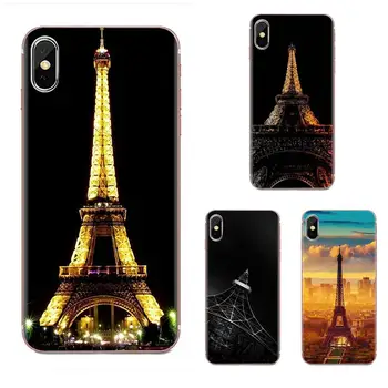 

Phone Skin Case For Apple iPhone 11 Pro X XS Max XR 4 4S 5 5C 5S SE 6 6S 7 8 Plus Eiffel Tower Night Bokeh Lights