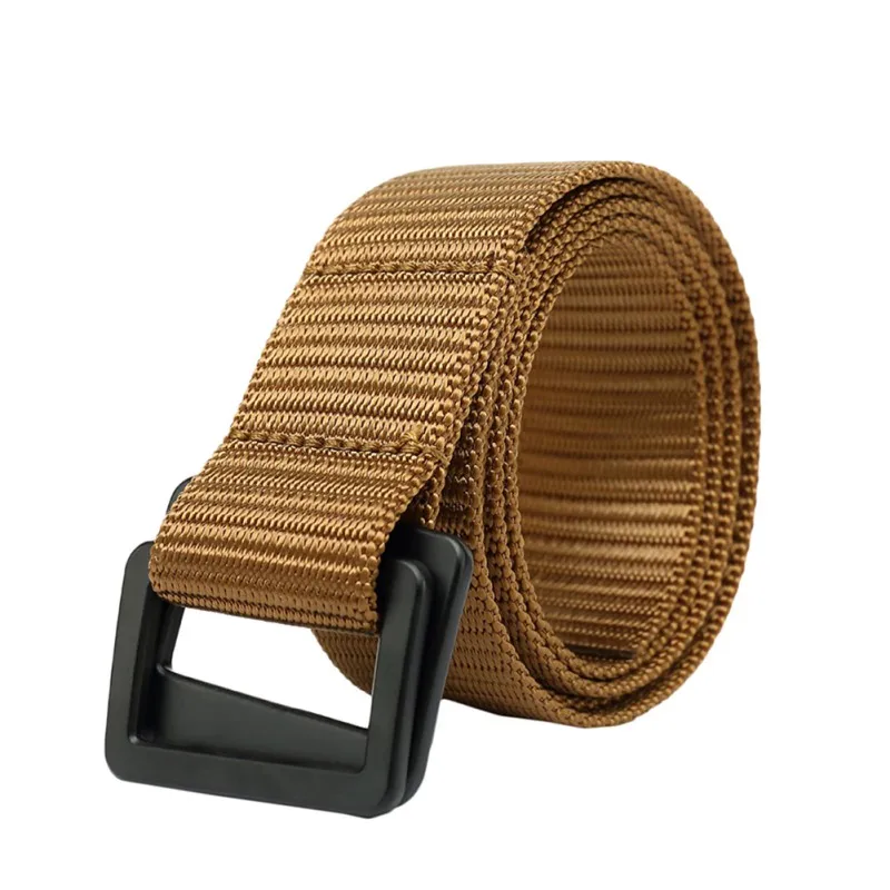 

Nylon Tactical Belt Metal Buckle Adjustable Survival Emergency Rescue Adjustable Waist Belt Military Hunting Wargame Waist