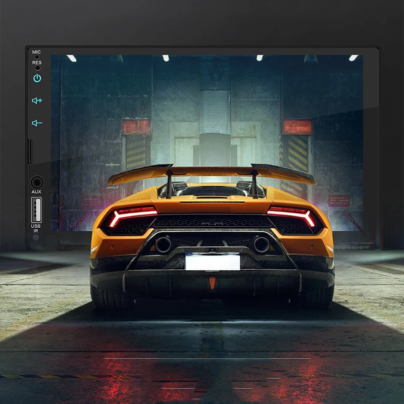 " автомобильный MP5 плеер X2 мультимедиа fm-радио Bluetooth 4,0 стерео, сенсорный экран изготовлен из высококачественного материала, прочный