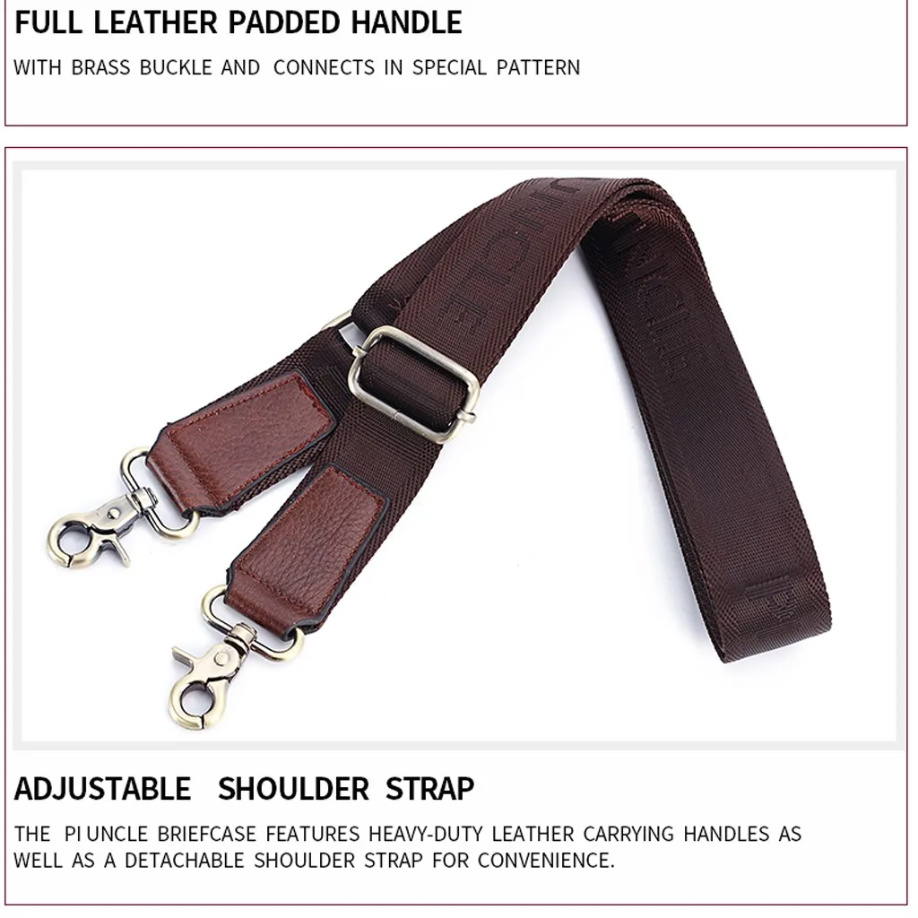 Male Briefcase Men's Business Handbag Brand Luxury Men Briefcases Laptop Bag High Quality Men Briefcase Shoulder Messenger Bags