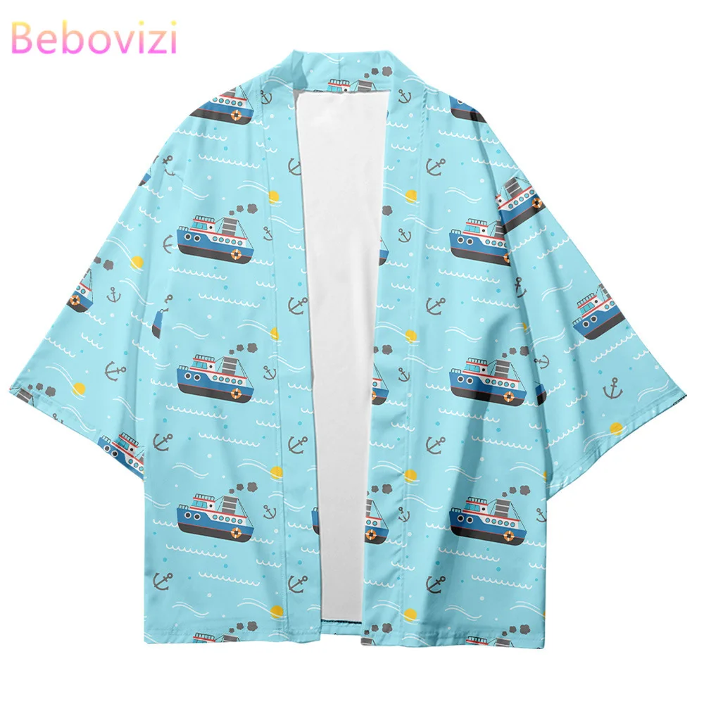 

2021 размера плюс XXS-6XL зеленый синий свободные Японская уличная одежда кардиган для женщин мужчин Harajuku Haori Косплей Топ-кимоно Yukata, одежда