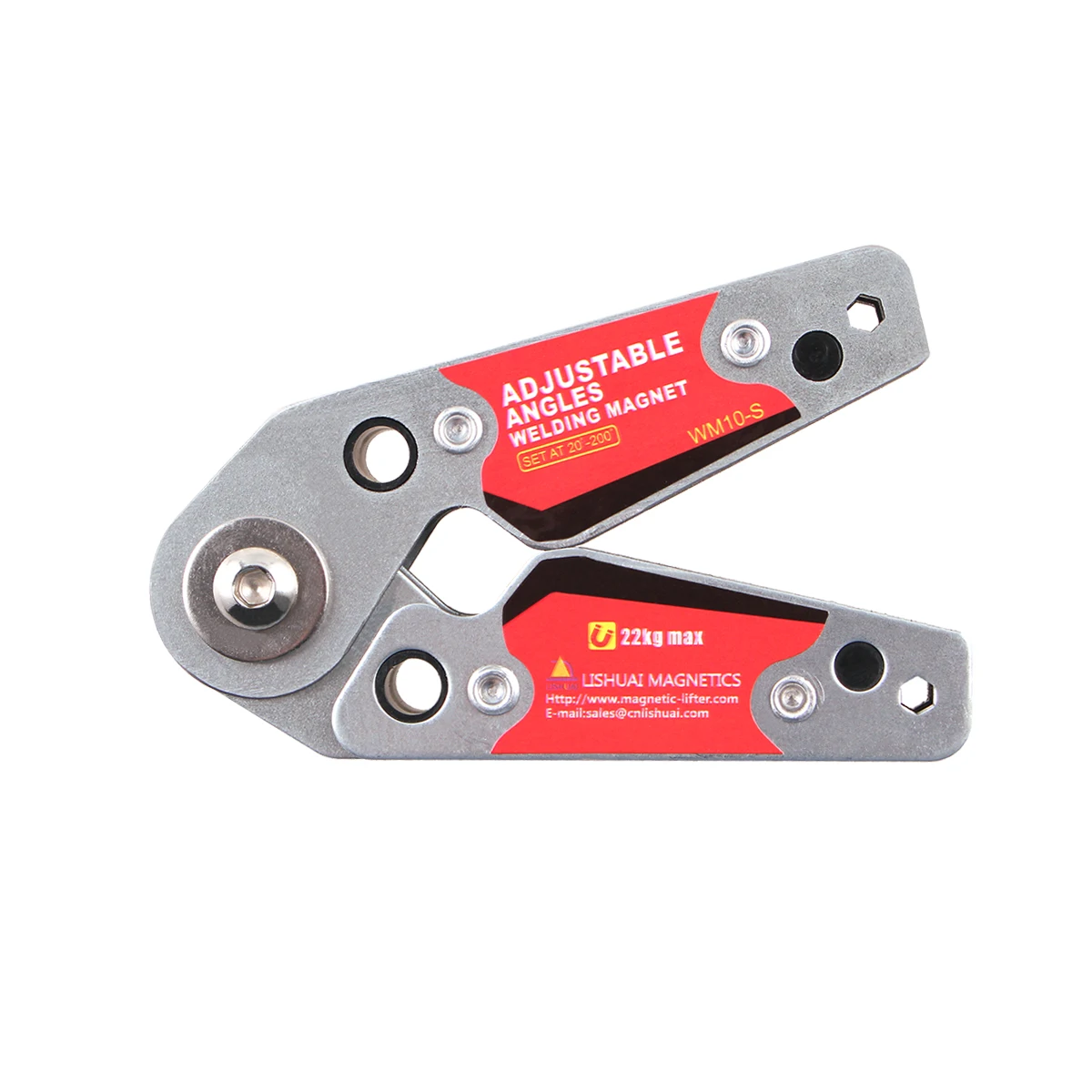 Imán para soldadura de ángulos ajustables de 20-200 grados