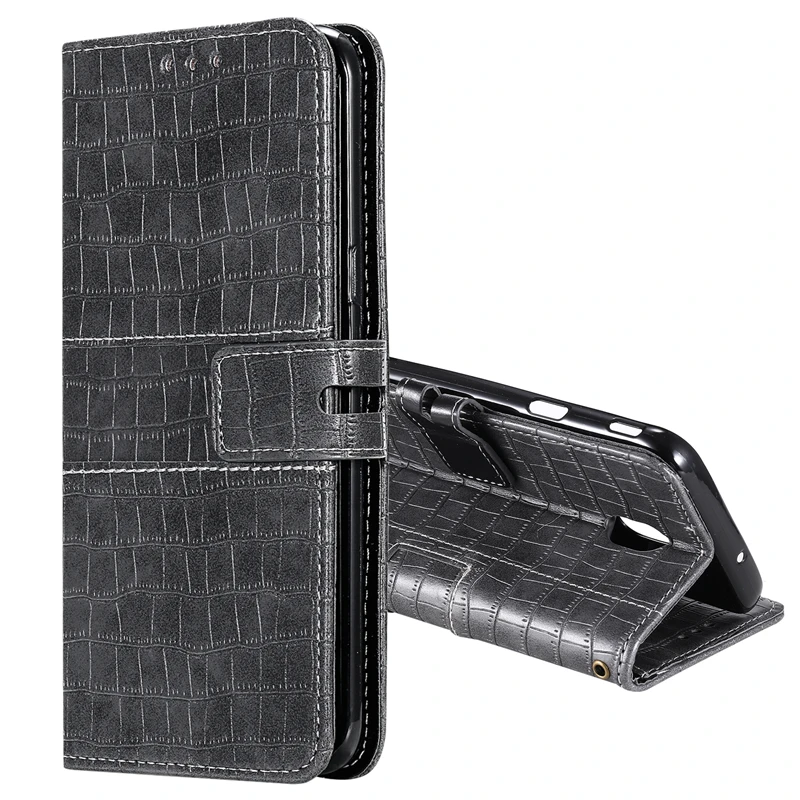 J3 2018 鳄鱼纹皮套 (25)