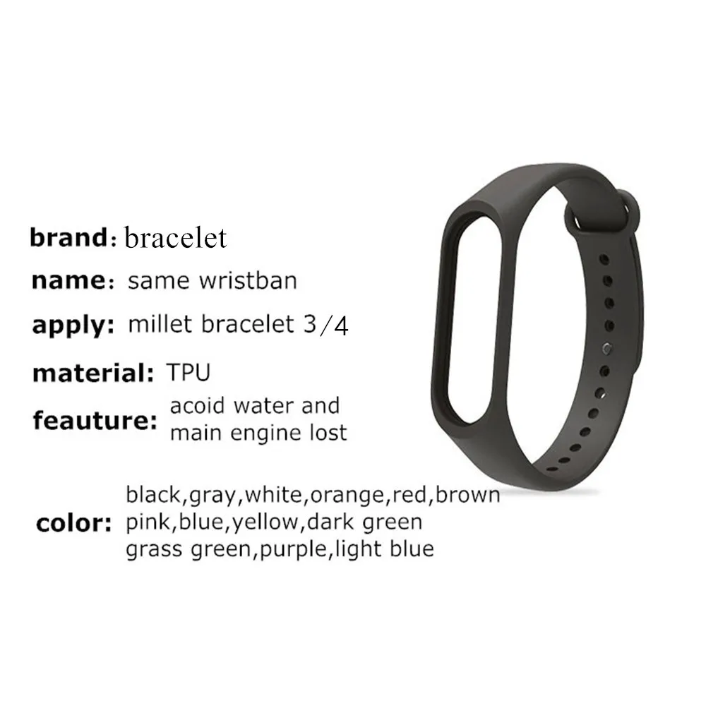 Новинка 2020 силиконовый ремешок для часов Xiaomi MI Band 4 3 xiaomi mi band аксессуары умных