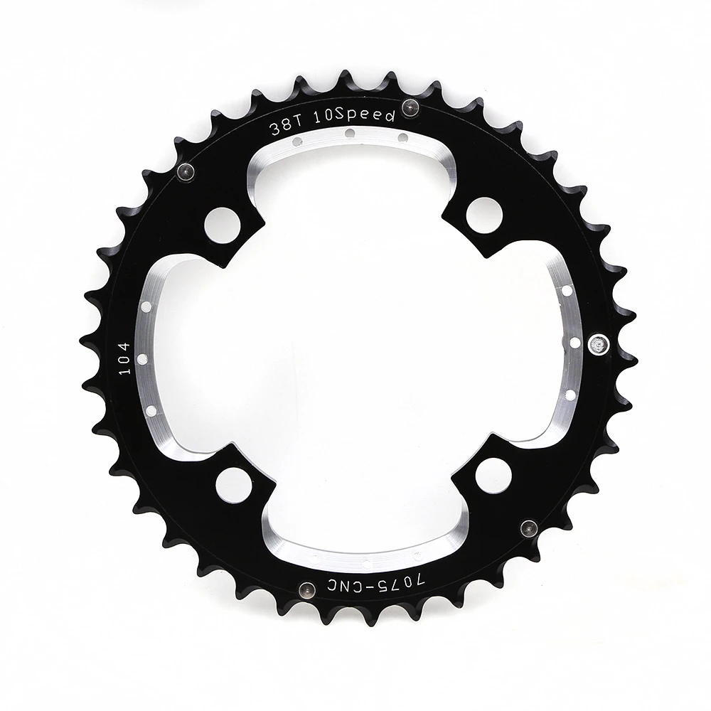2020 NEW Driveline black chainring 38T BCD 104mm 69g MTB