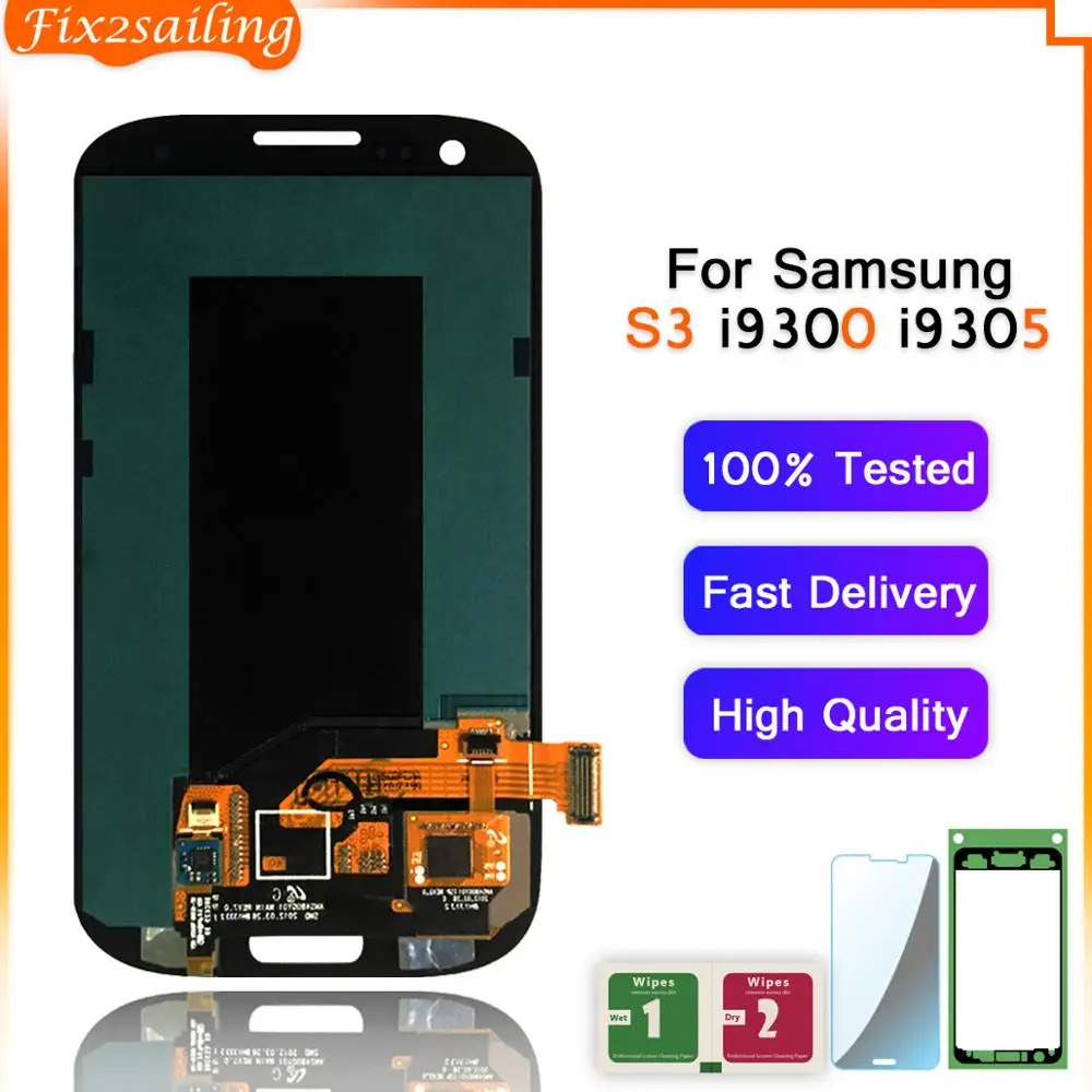 Для Samsung Galaxy S III S3 i9300 i9300i i9301 i9301i i9305 Super AMOLED ЖК-дисплей кодирующий преобразователь