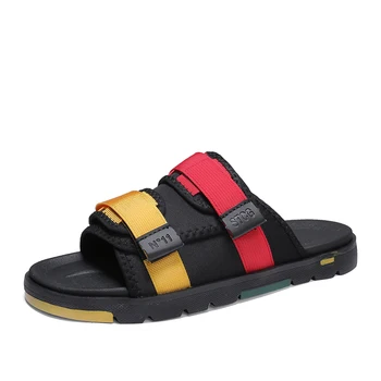 

Men's Sandals Leather Open Toe Beach Sandal Outdoor Summer Sport Sandals YG-T01