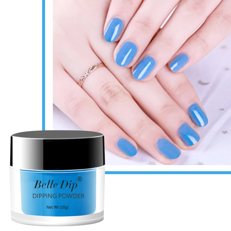 

BELLE DIP dipping neon phosphor powder 10g easy soak off bright neon acrylic powder dipping pigment nail art design